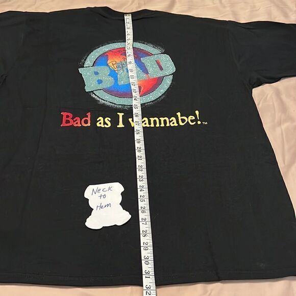 NWOT Brian Howe Bad Co mens sizeXL authentic vintage autographed concert T-shirt - Picture 9 of 9